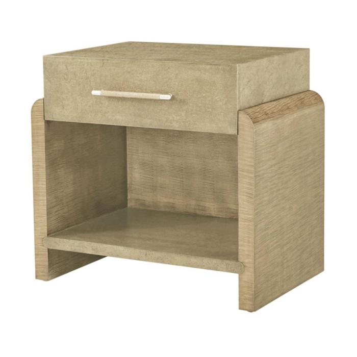 Theodore Alexander Origins Nightstand in Sesame 1