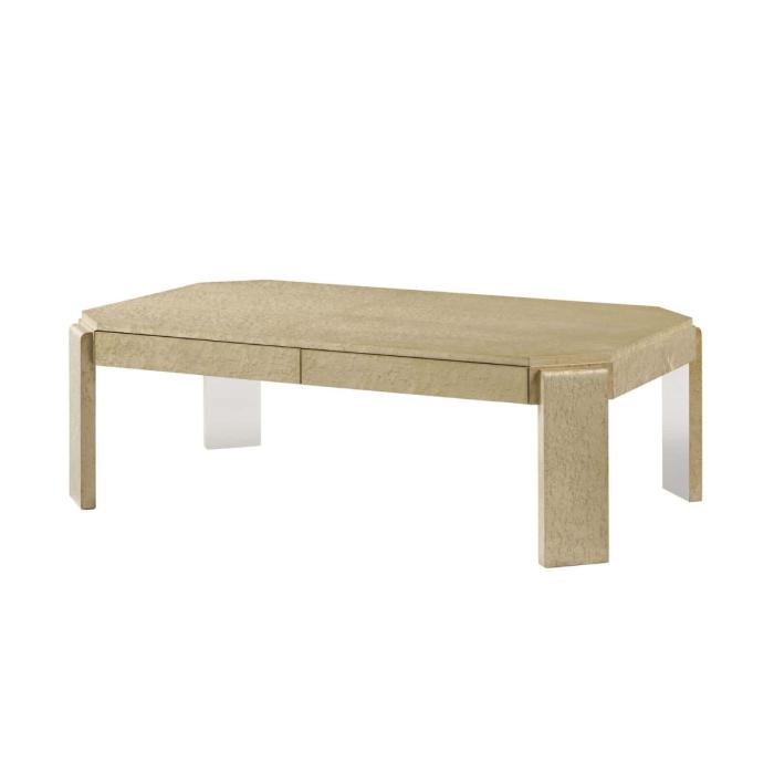 Theodore Alexander Origins Rectangle Coffee Table in Sesame 1