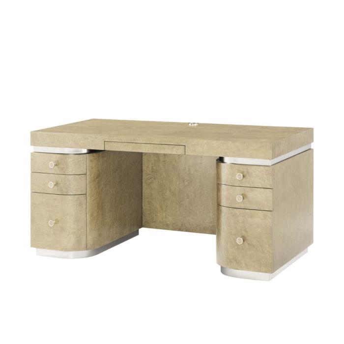 Theodore Alexander Origins Desk in Sesame 1