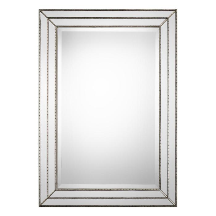 Keiichi Triple Frame Mirror Silver Finish 1