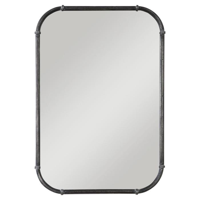 Keiichi James Mirror Rustic Grey 1