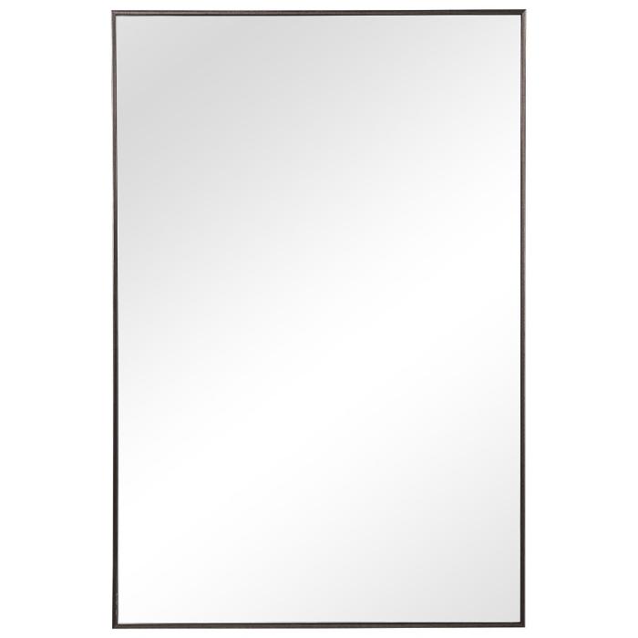 Keiichi Simple Slim Frame Mirror Gunmetal Grey 1