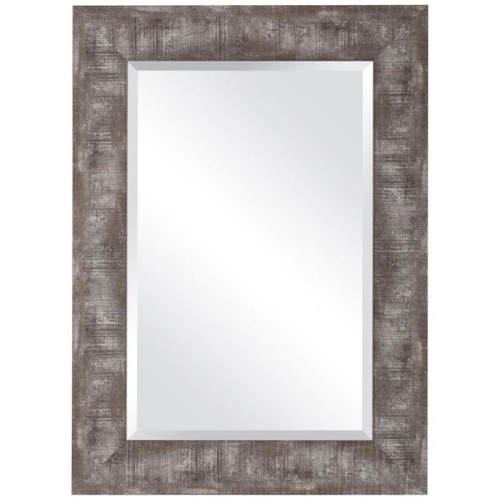 Keiichi Wood Grain Grey Mirror 1