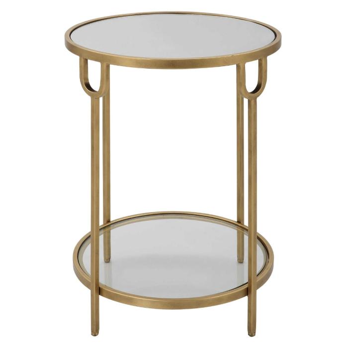 Keiichi Ula Side Table Brass 1