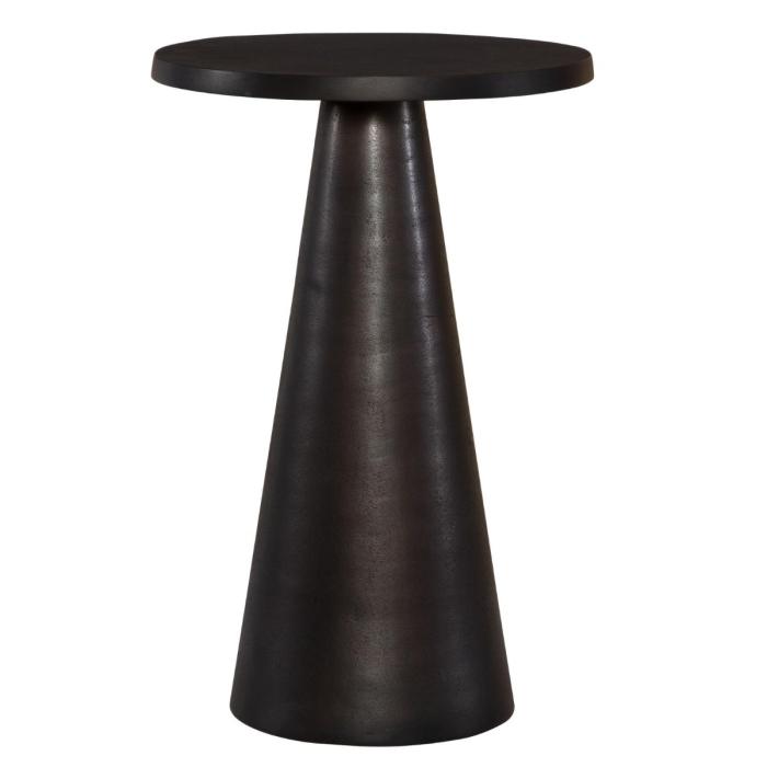 Keiichi Tulip Side Table Black 1