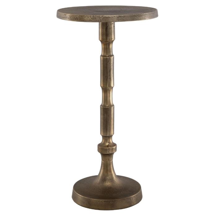 Keiichi Turner Drinks Table Brass Finish 1