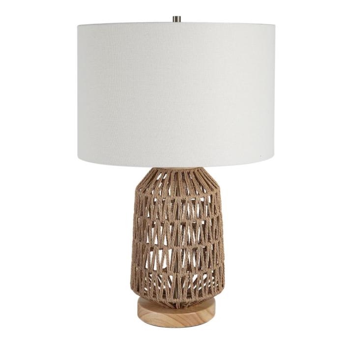 Keiichi Natural Woven Table Lamp 1