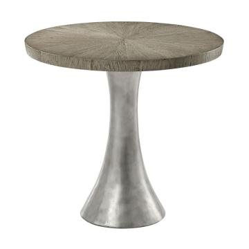 Round Side Table Arden in Grey Echo Oak