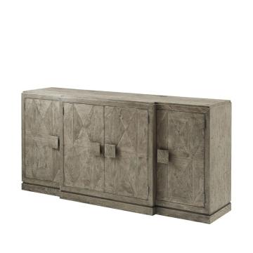 Sideboard Cabinet Reeve in Grey Echo Oak