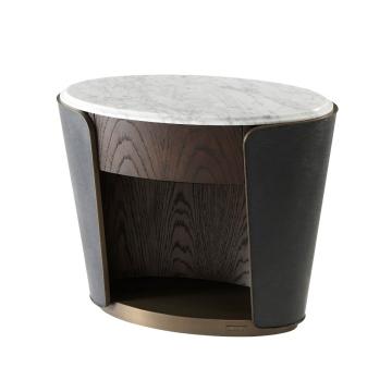 *Table* Amour Oval Bedside Table