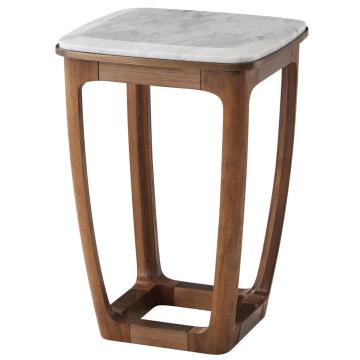 *Table* Converge Marble Accent Table in Caribbean Cask
