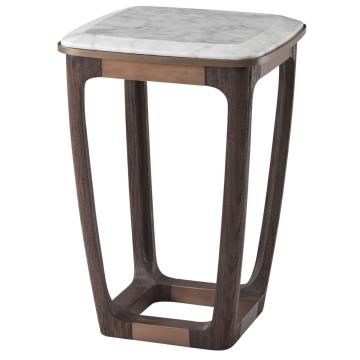 *Table* Converge Marble Accent Table in Cigar Club