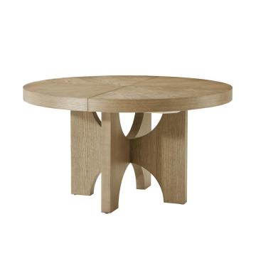 Catalina Extending Round Dining Table 137 - 183cm Dune Finish