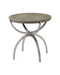 Round Side Table Weston in Grey Echo Oak