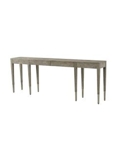 Console Table Calhoun in Grey Echo Oak