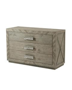 Chest of Drawers Chilton in Grey Echo Oak