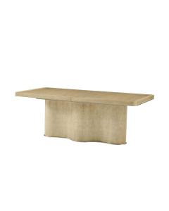 Origins Rectangular Extending Dining Table in Sesame 208-300cm