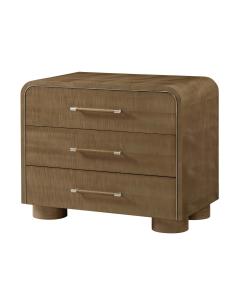 Origins Three-Drawer Nightstand II in Landmark