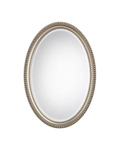 Edith Mirror Antique Silver Finish