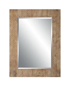 Parquet Wooden Mirror