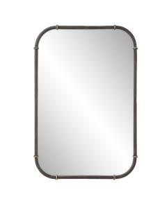 James Mirror Bronze & Gold